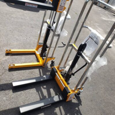 Manual Lift Stacker 880 Lb. Cap. 47" or 59" Lift
