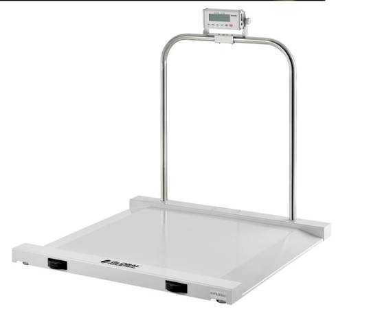 Digital Shipping Scale With AC Adapter/USB Port, 400 lb x 0.5 lb