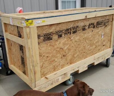 Wood Crate inside dimensions 35 high 32 wide 82 long