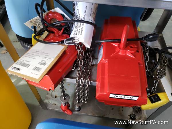 Coffing 300 Lb. Single Phase EMC Light Duty Electric Chain Hoist, 10’