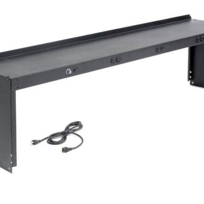 Workbench Power Riser 96"W x 15"D x 18"H - Black