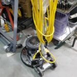 Low Speed Floor Machine, 17" Cleaning Path Buffer Polisher