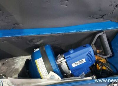 Electric Auto-Feed Handheld Drain Cleaner For 3/4"-3"ID, 5/16"x25
