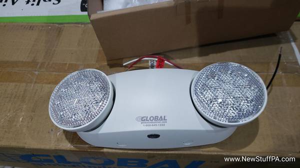LOT of 216 Head Round LED Emergency Light w/Battery