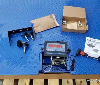 NTEP Pallet Scale With LED Indicator, 5'x5', 5,000 lb x 1 lb