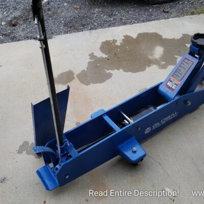 10 Ton Commercial Equipment Floor Jack with T-Handle, Hydraulic Pump